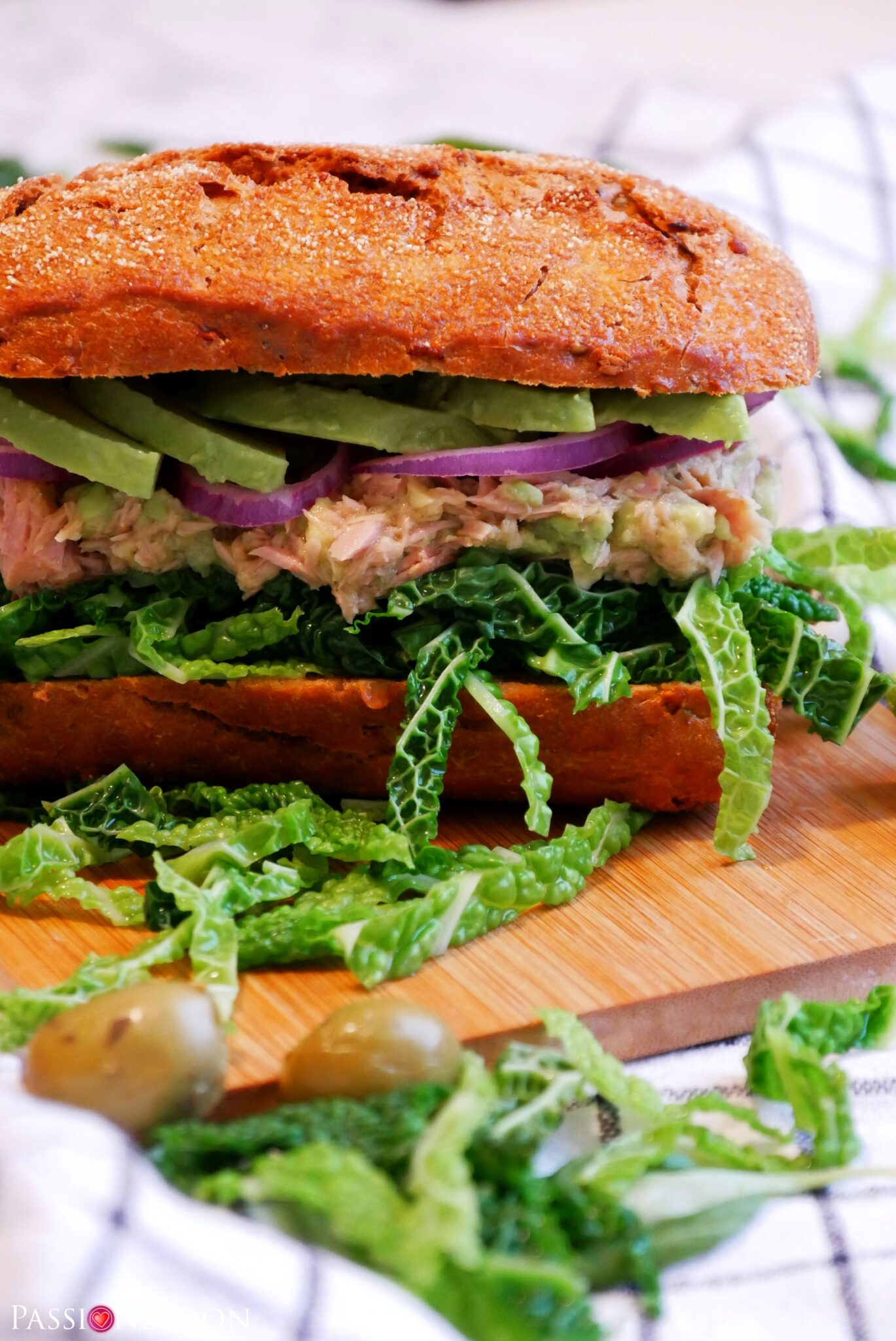 Avocado Tuna Sandwich PassionSpoon Recipes avocado-tuna-sandwich-passionspoon-recipes