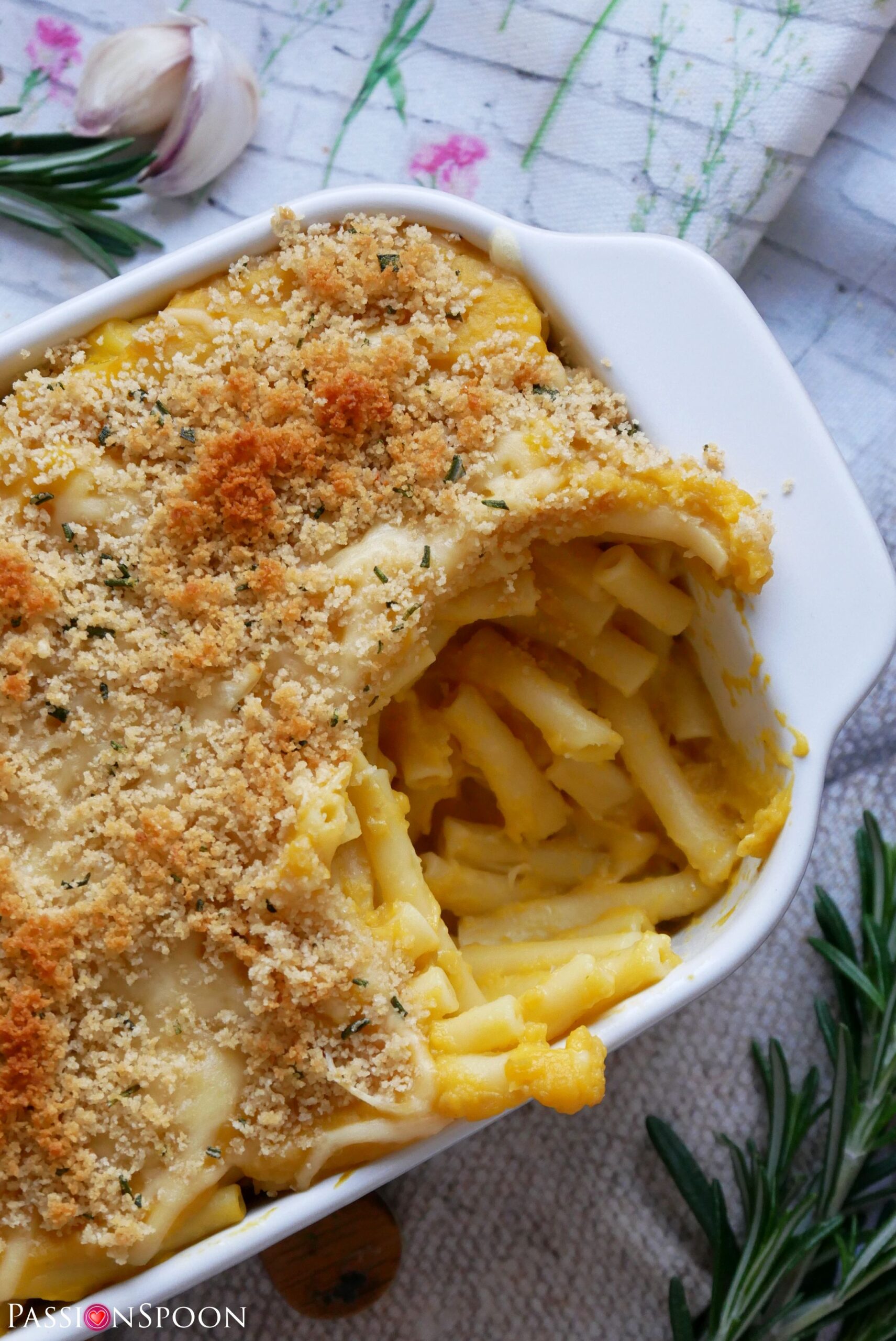 Baked Pumpkin Mac And Cheese - PassionSpoon Recipes