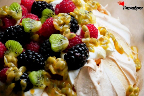 Pavlova Cake; A Perfect Dessert - PassionSpoon Recipes