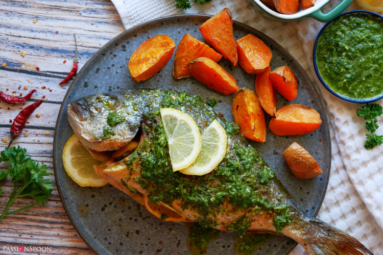 Baked Gilthead Bream Gilthead Sea Bream From The Oven GPUYY