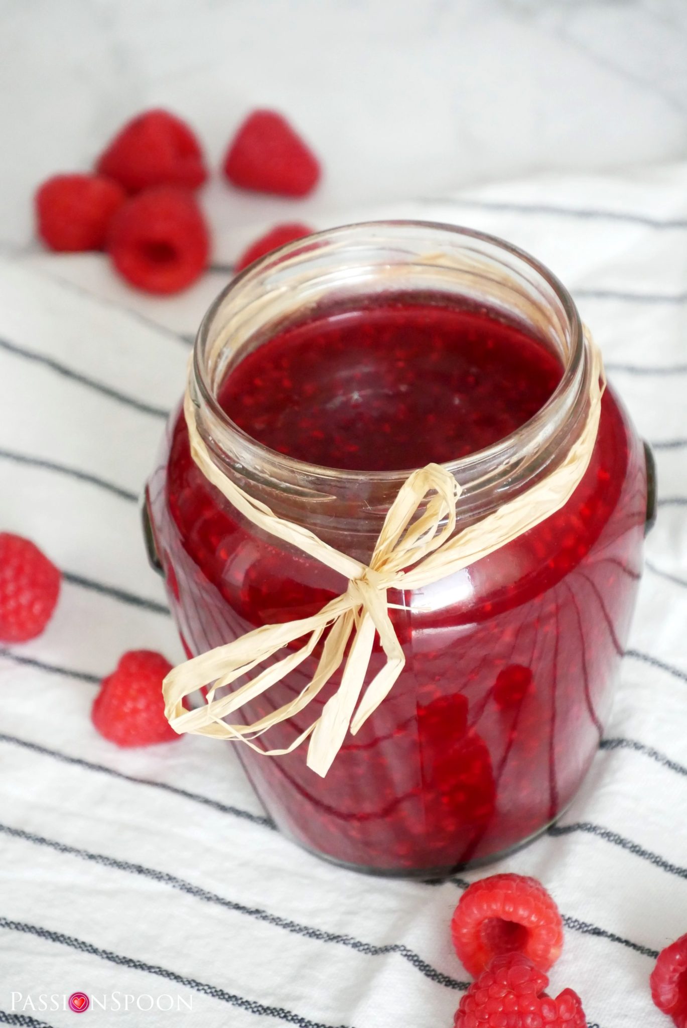 The best raspberry jam; done in under 15 minutes PassionSpoon