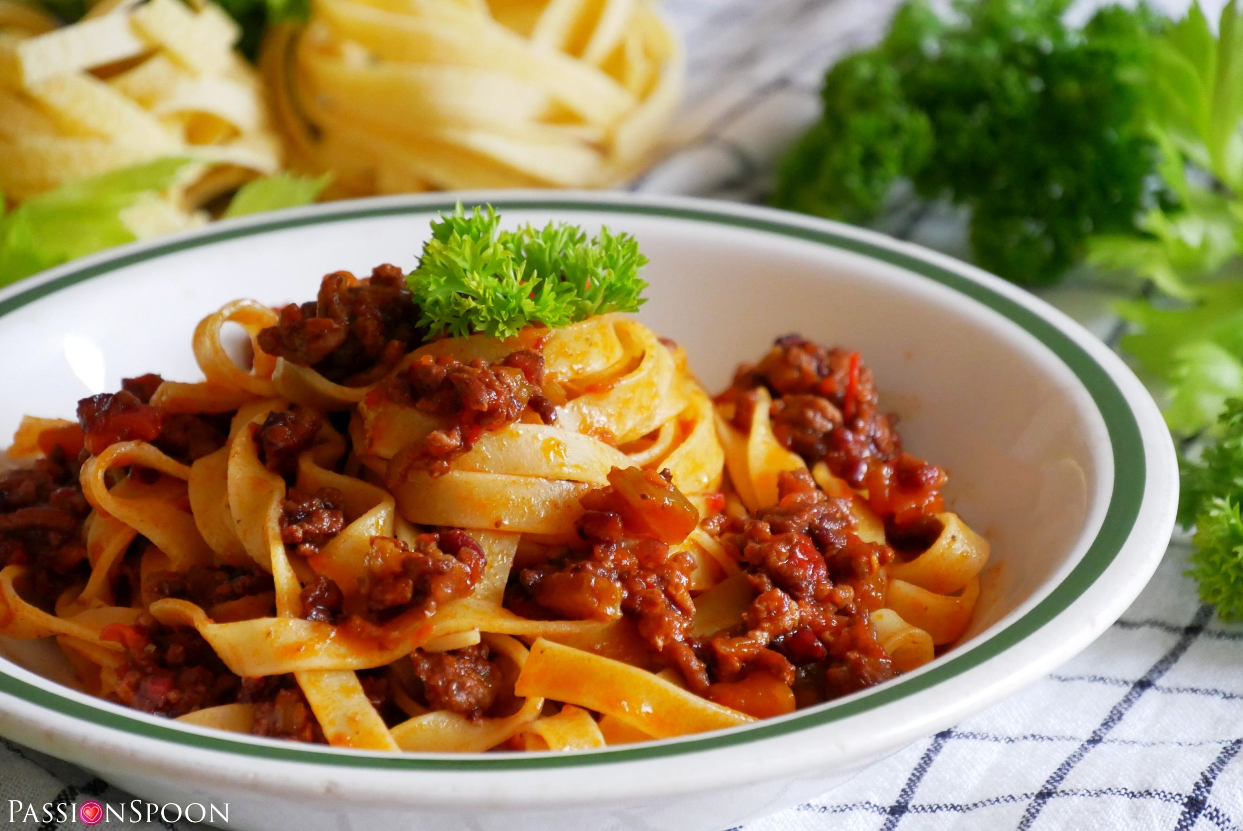 Tagliatelle Al Ragù Alla Bolognese; A Classic Italian Dish - PassionSpoon