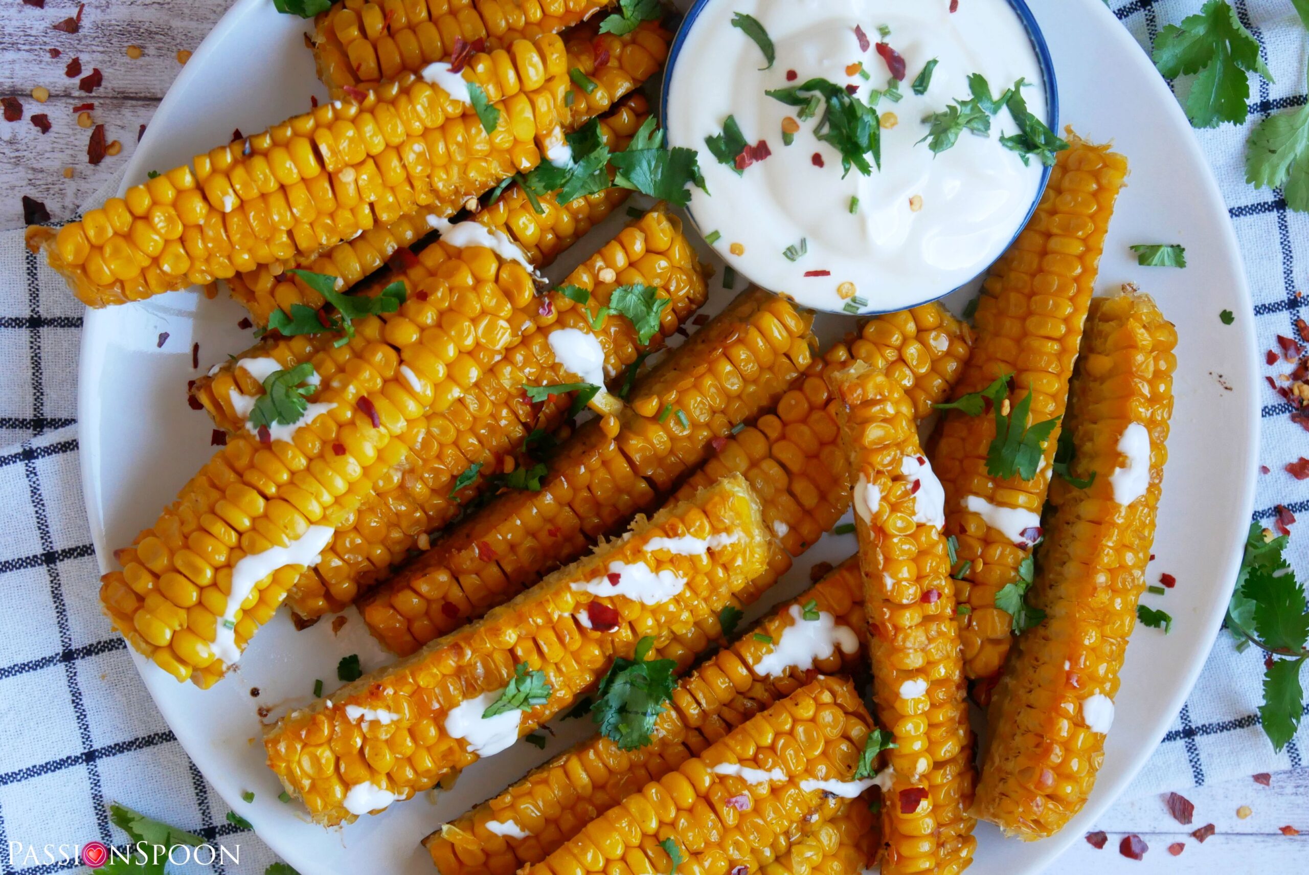 Easy Elote Flavored Corn Riblets (in The Oven)